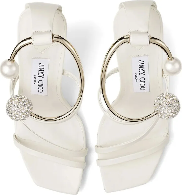 Ottilia 90mm leather sandals - Image 5