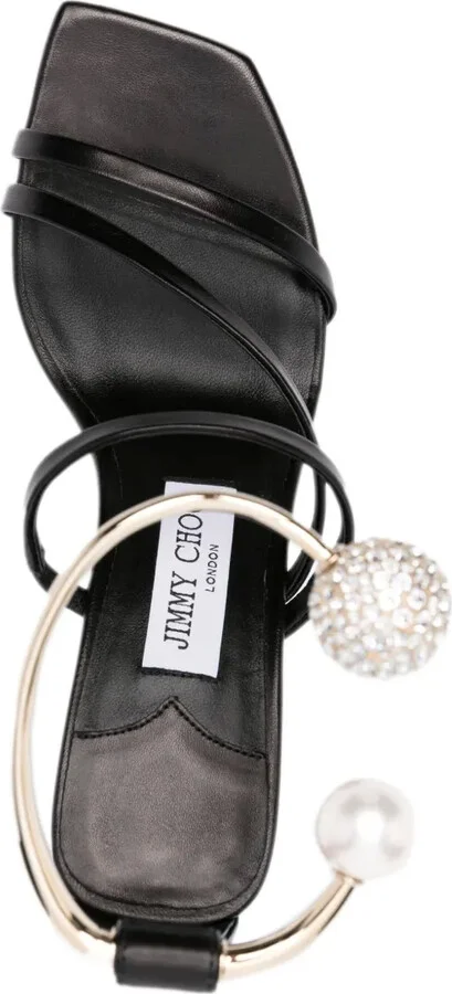 Ottilia 90mm leather sandals - Image 4