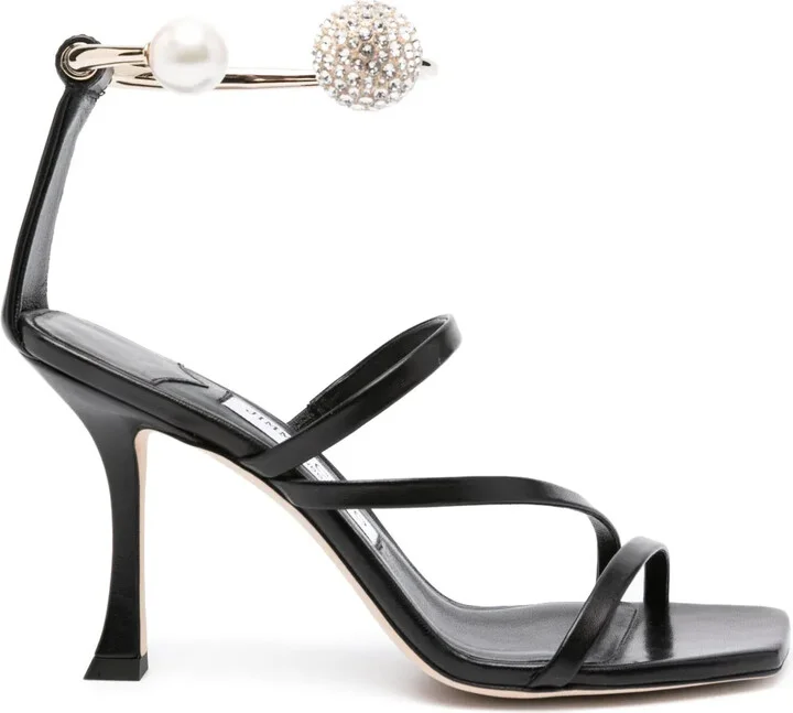 Ottilia 90mm leather sandals