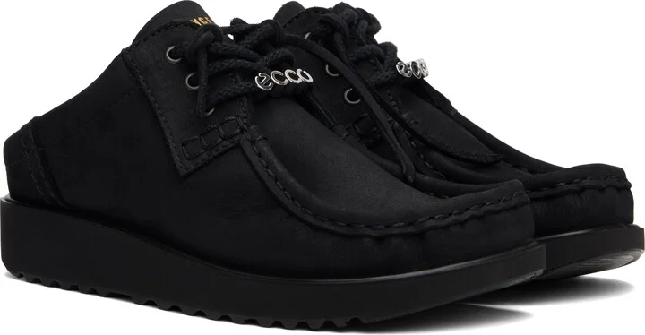Ottolinger Black ECCO.kollektive Edition Joke Lace Mules - Image 4