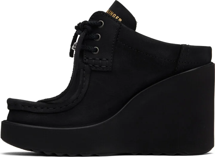 Ottolinger Black ECCO.kollektive Edition Joke Wedge Mules - Image 3