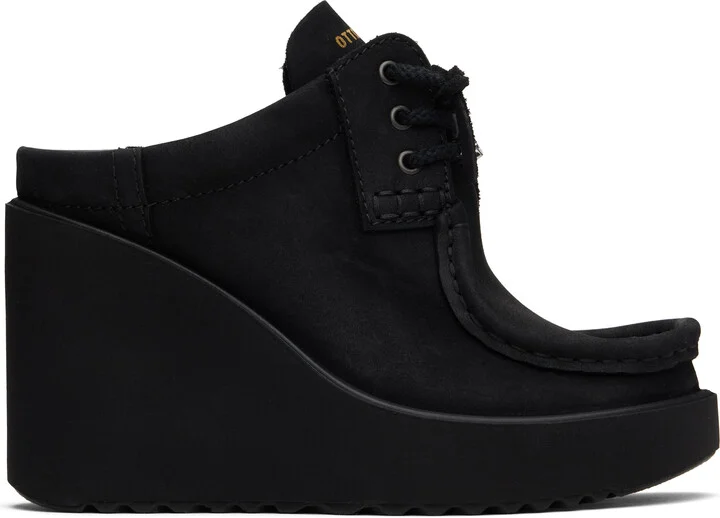 Ottolinger Black ECCO.kollektive Edition Joke Wedge Mules
