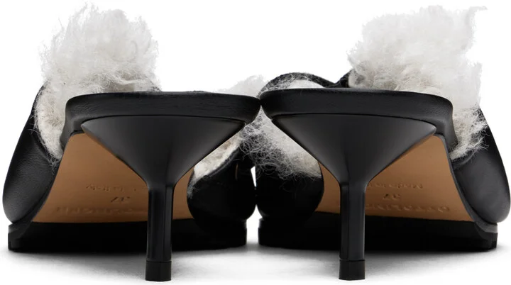 Ottolinger Black Kitten Mules - Image 2