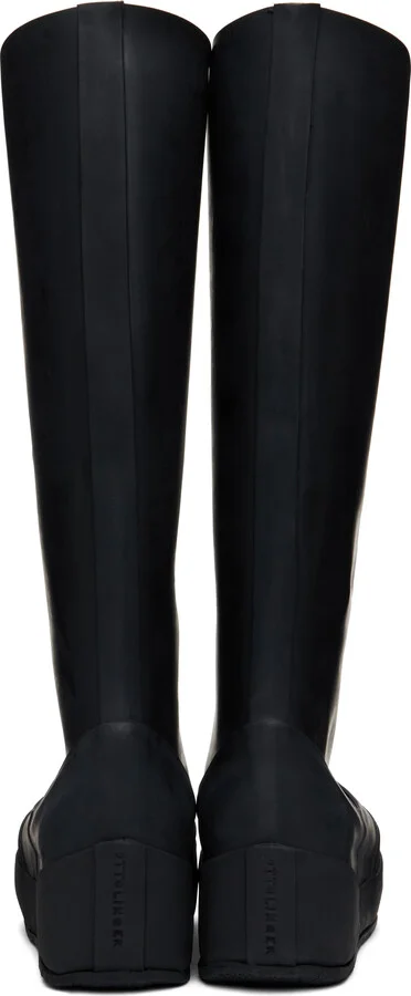 Ottolinger Black Rubber Boots - Image 2