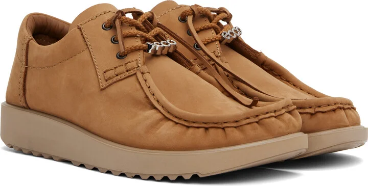 Ottolinger Tan ECCO.kollektive Edition Joke Lace Sneakers - Image 4