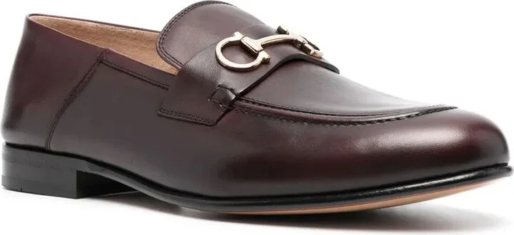 Ottone Gancini-buckle loafers - Image 2