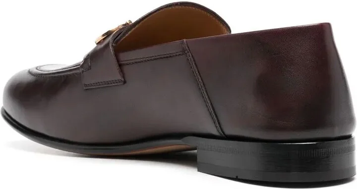 Ottone Gancini-buckle loafers - Image 3
