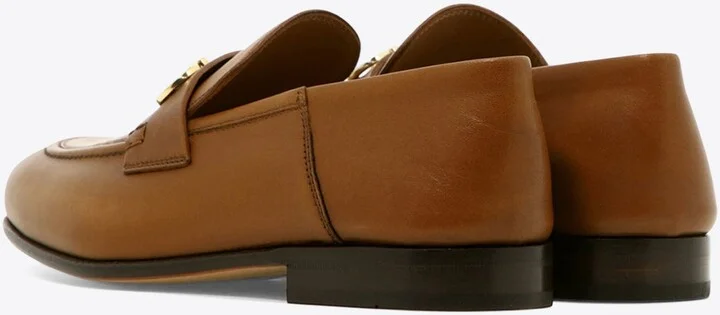 Ottone Leather Mule Loafers - Image 3