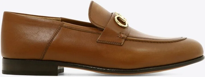 Ottone Leather Mule Loafers