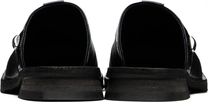 OUR LEGACY Black Blunt Mules - Image 2