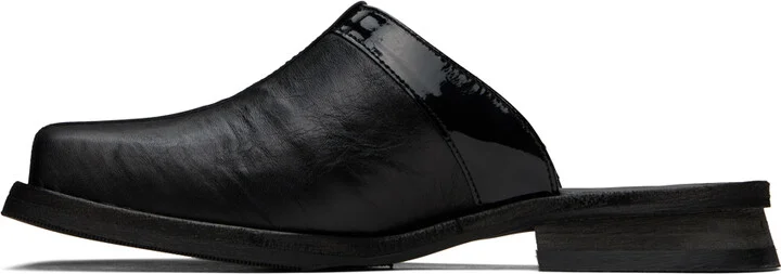 OUR LEGACY Black Blunt Mules - Image 3