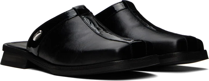 OUR LEGACY Black Blunt Mules - Image 4