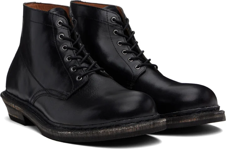 OUR LEGACY Black Cortege Boots - Image 4