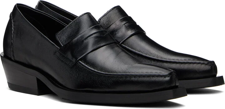OUR LEGACY Black Cypher Loafers - Image 4