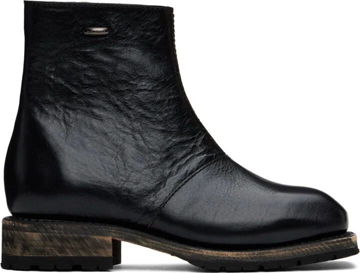 OUR LEGACY Black Engine Boots