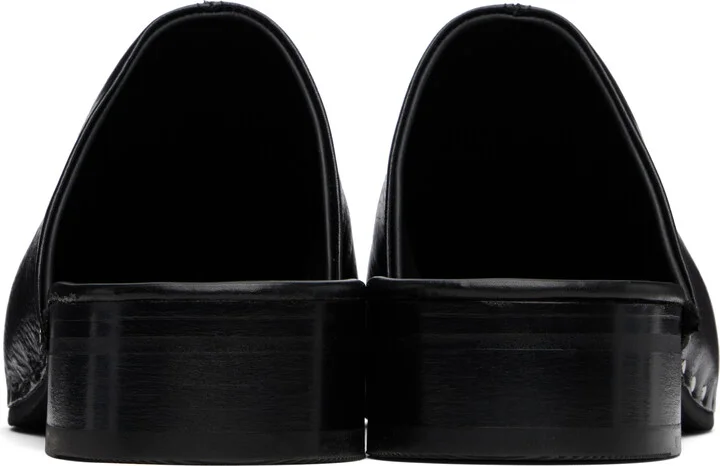 OUR LEGACY Black Naoto Clogs - Image 2