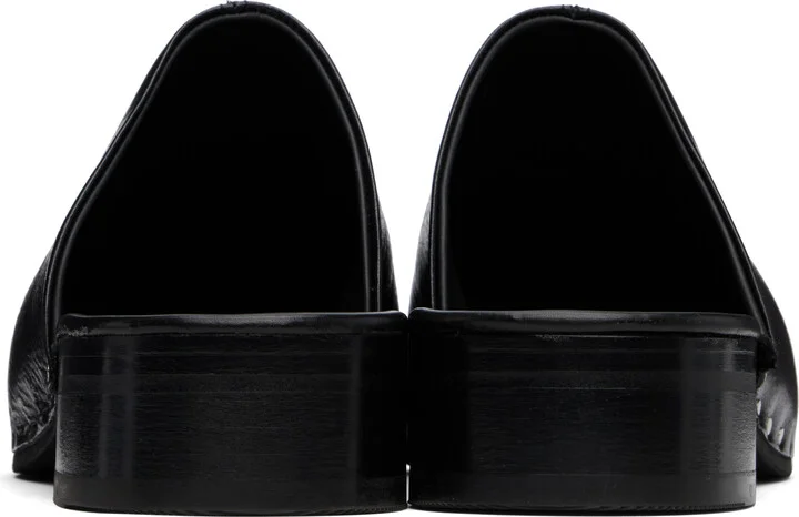 OUR LEGACY Black Naoto Clogs - Image 2