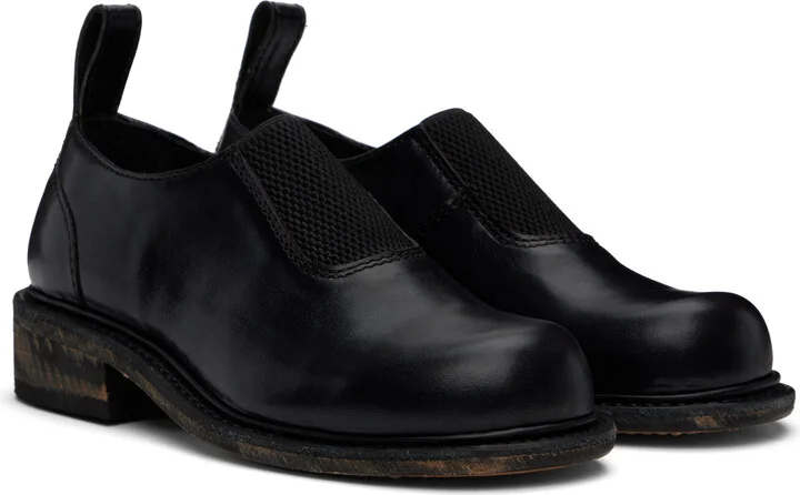 OUR LEGACY Black Naoto Loafers - Image 4