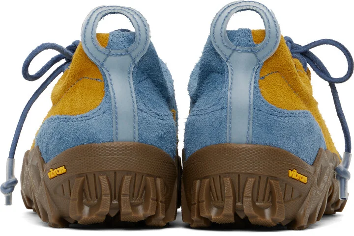 OUR LEGACY Blue & Tan Gabe Sneakers - Image 2