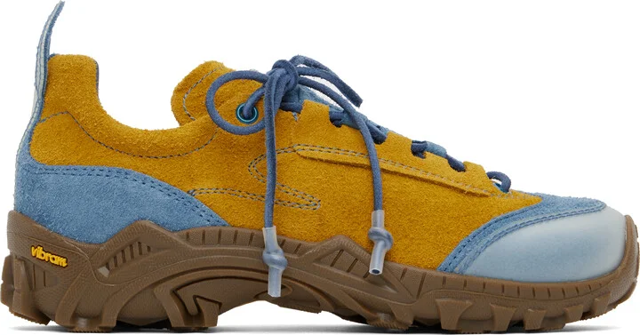 OUR LEGACY Blue & Tan Gabe Sneakers
