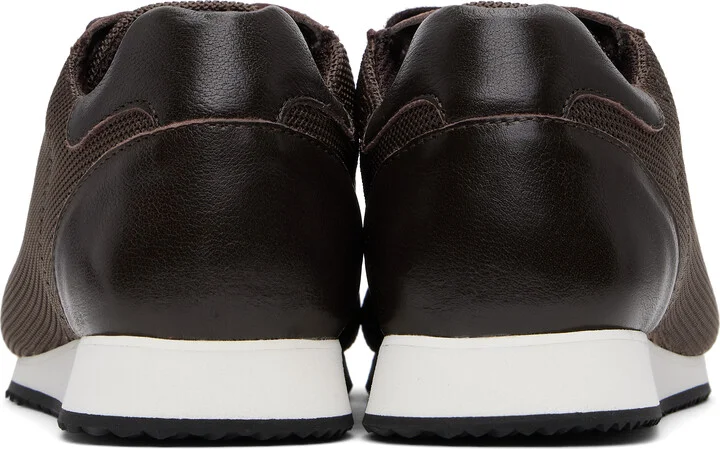 OUR LEGACY Brown Blunt Runner Sneakers - Image 2