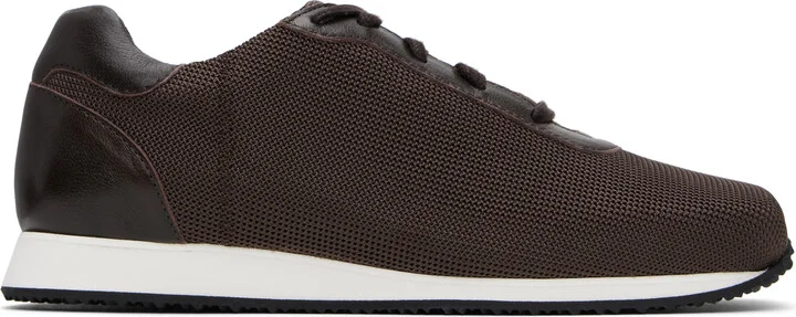OUR LEGACY Brown Blunt Runner Sneakers