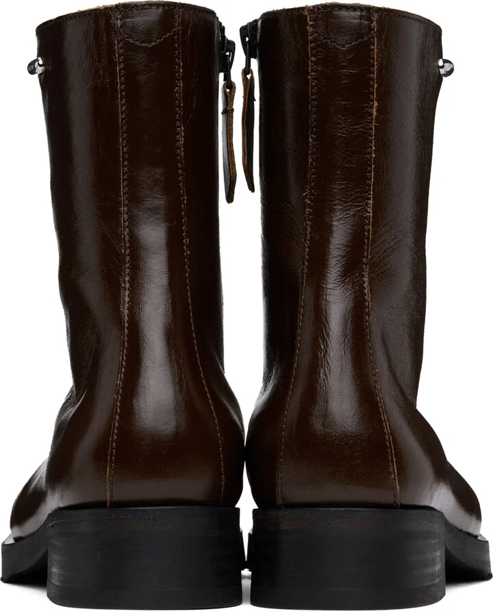 OUR LEGACY Brown Camion Boots - Image 2