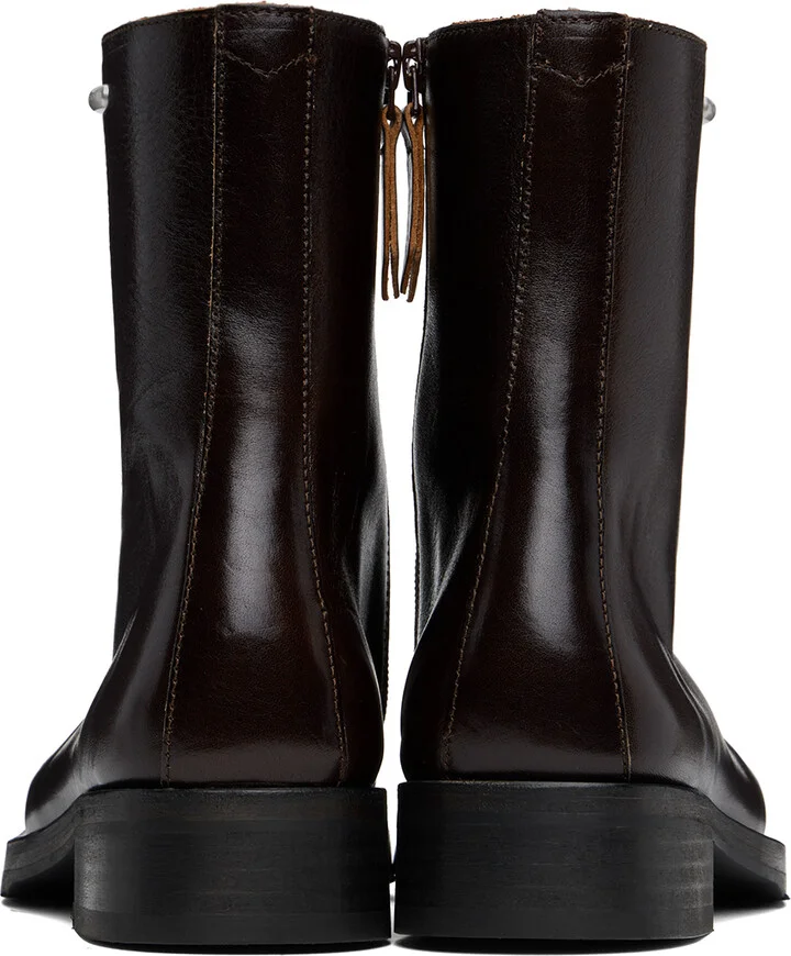 OUR LEGACY Brown Camion Boots - Image 2
