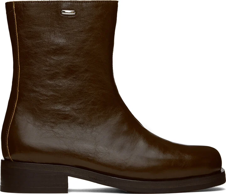 OUR LEGACY Brown Camion Boots