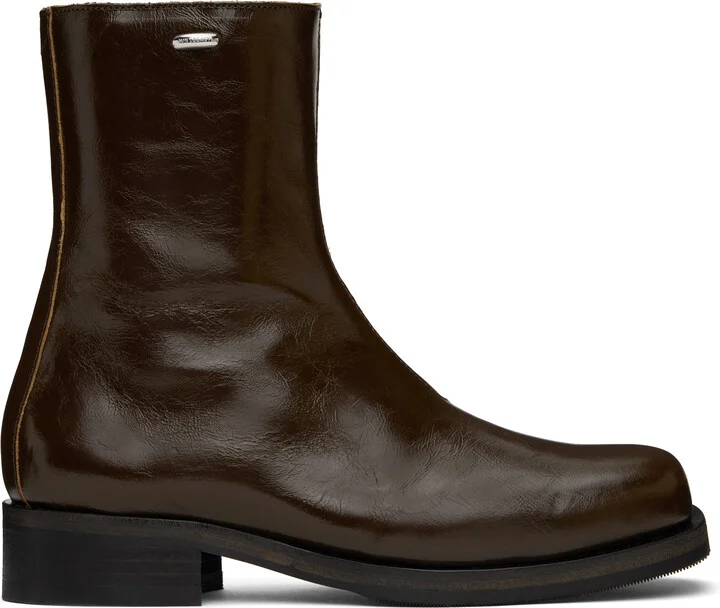 OUR LEGACY Brown Camion Boots