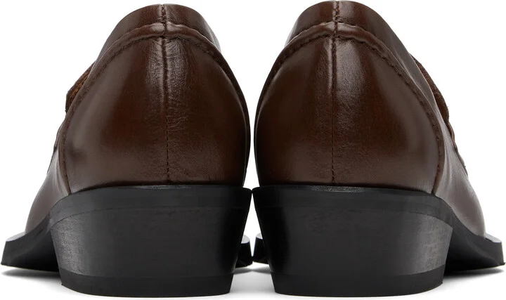 OUR LEGACY Brown Cypher Loafers - Image 2