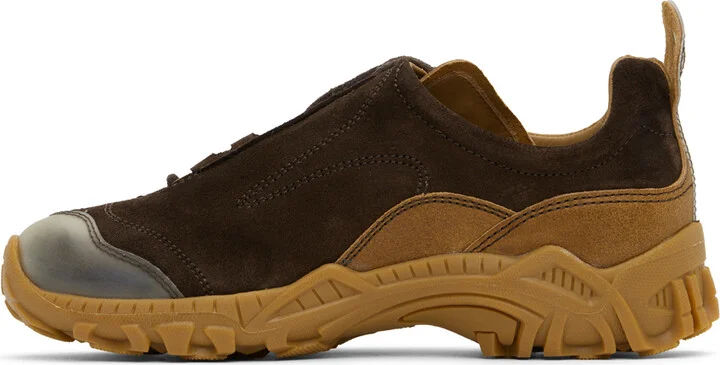 OUR LEGACY Brown Gabe Sneakers - Image 3