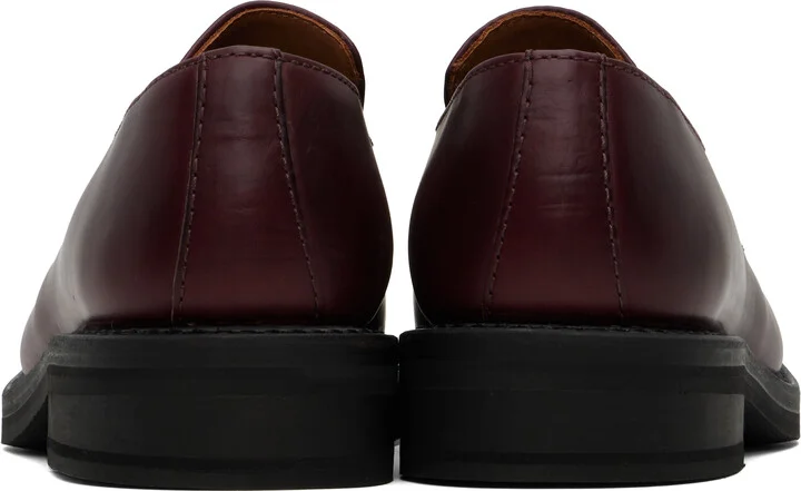 OUR LEGACY Burgundy Nakano Loafers - Image 2