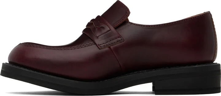 OUR LEGACY Burgundy Nakano Loafers - Image 3
