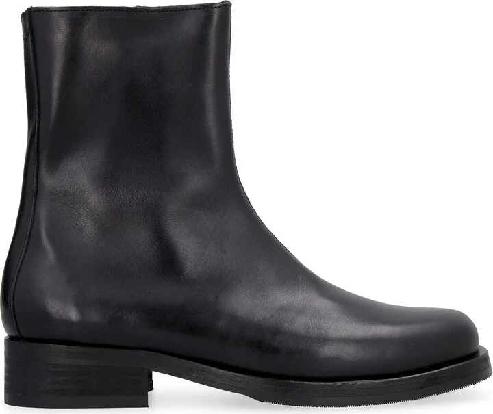 Our Legacy Camion Leather Ankle Boots - Image 2