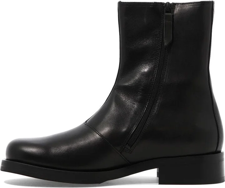 Our Legacy Camion Leather Ankle Boots - Image 3