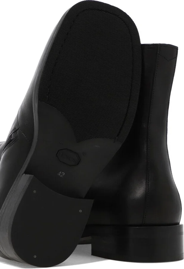 Our Legacy Camion Leather Ankle Boots - Image 5