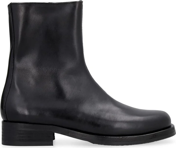 Our Legacy Camion Leather Ankle Boots