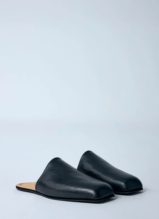 Our Legacy Ciagarr Leather Mules - Mules Black Eu - 37 - Image 2