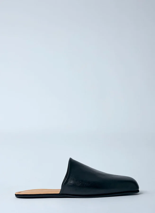 Our Legacy Ciagarr Leather Mules - Mules Black Eu - 37