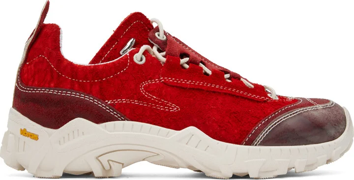 OUR LEGACY Red Gabe Sneakers