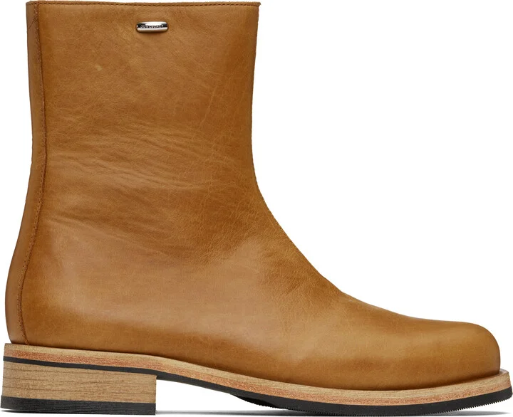 OUR LEGACY Tan Camion Boots
