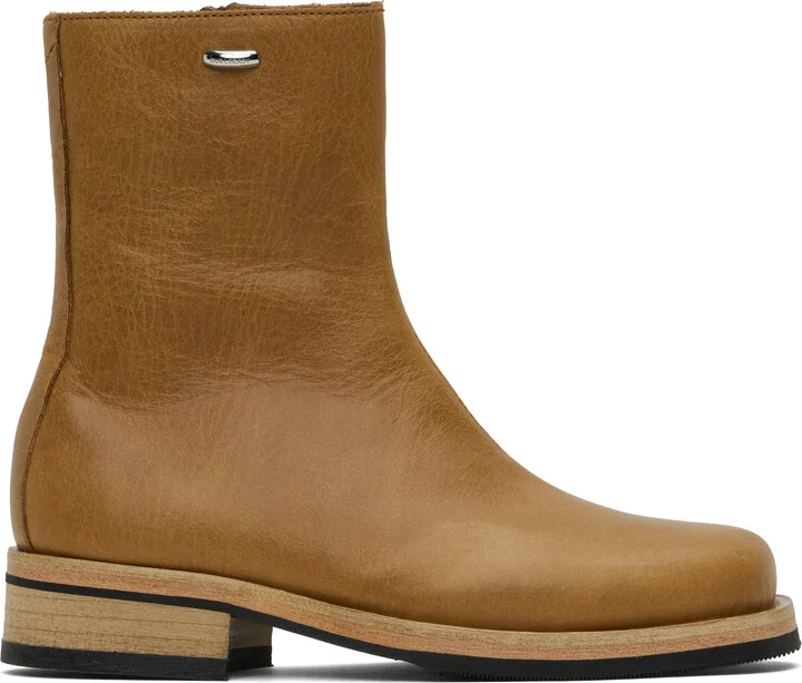 OUR LEGACY Tan Camion Boots