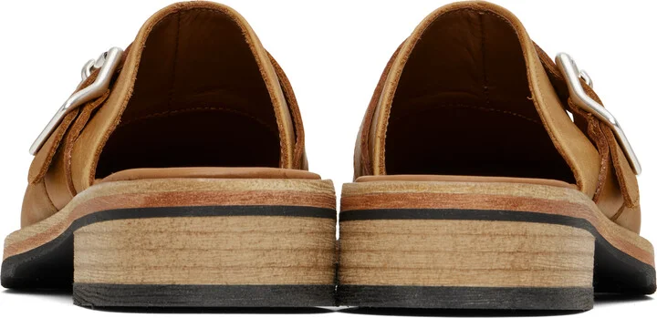 OUR LEGACY Tan Camion Mules - Image 2
