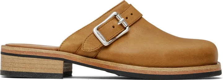 OUR LEGACY Tan Camion Mules