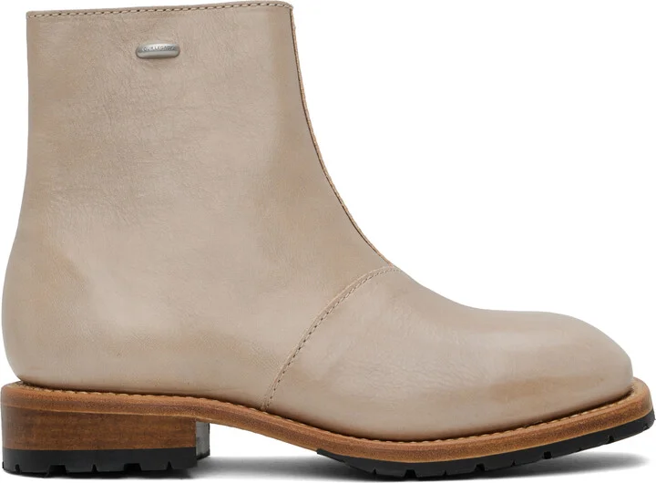 OUR LEGACY Taupe Engine Boots