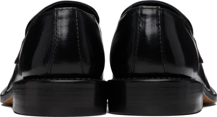 OUR LEGACY WORK SHOP Emporio Armani Black Sentiero Loafers - Image 2