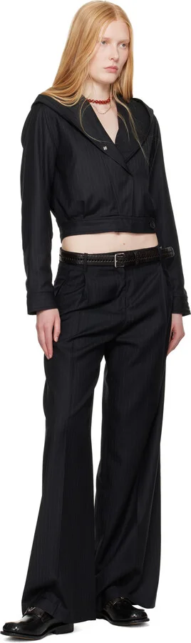 OUR LEGACY WORK SHOP Emporio Armani Black Sentiero Loafers - Image 5