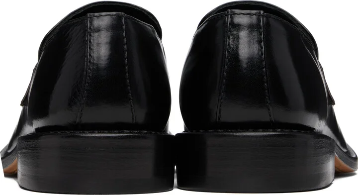 OUR LEGACY WORK SHOP Emporio Armani Black Sentiero Loafers - Image 2