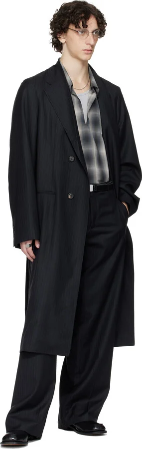 OUR LEGACY WORK SHOP Emporio Armani Black Sentiero Loafers - Image 5